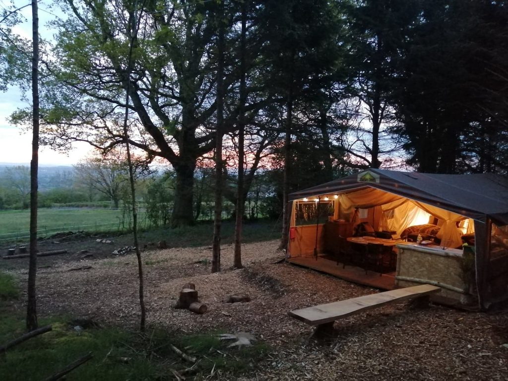 Tent two with a view